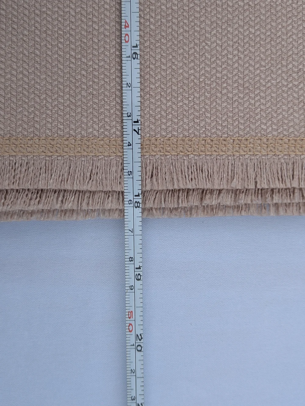 Rinpon NWT Boho Linen-Style Fringed Placemats Set Of Six